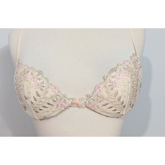 La Perla Cream/Pink Bra - Picture 3 of 4